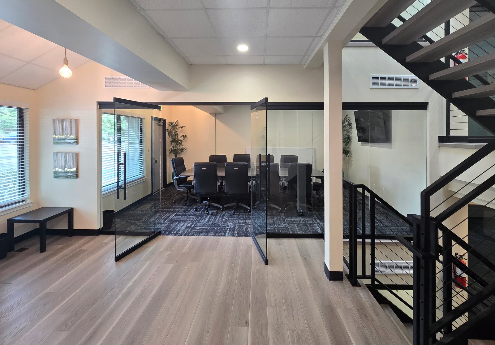 Conference Room 1 at ZipDesk Coworking Building 5, seats 10